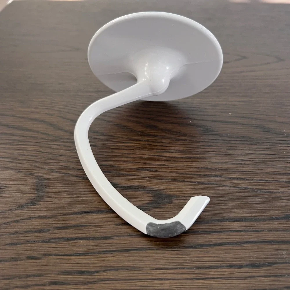 Kitchenaid Coated C-Dough Hook Attachment for Stand Mixer Replacement Part- FLAW